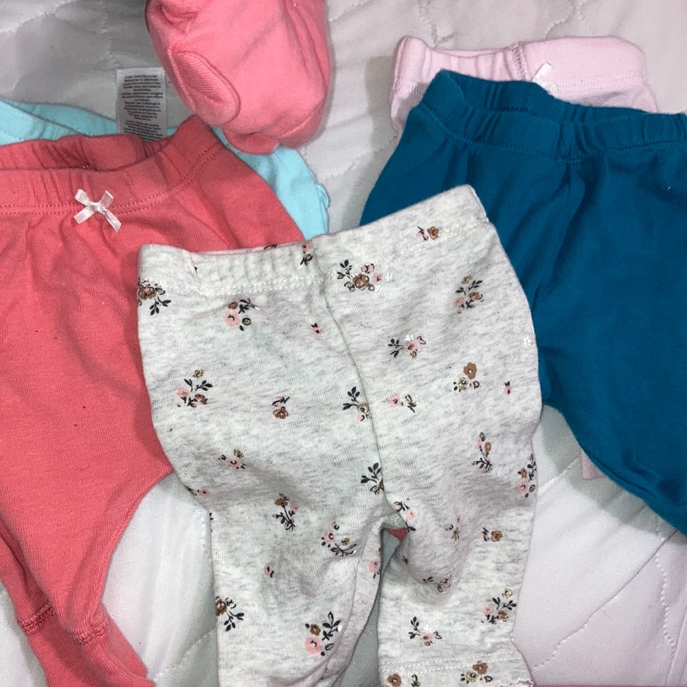 5 pairs newborn pants